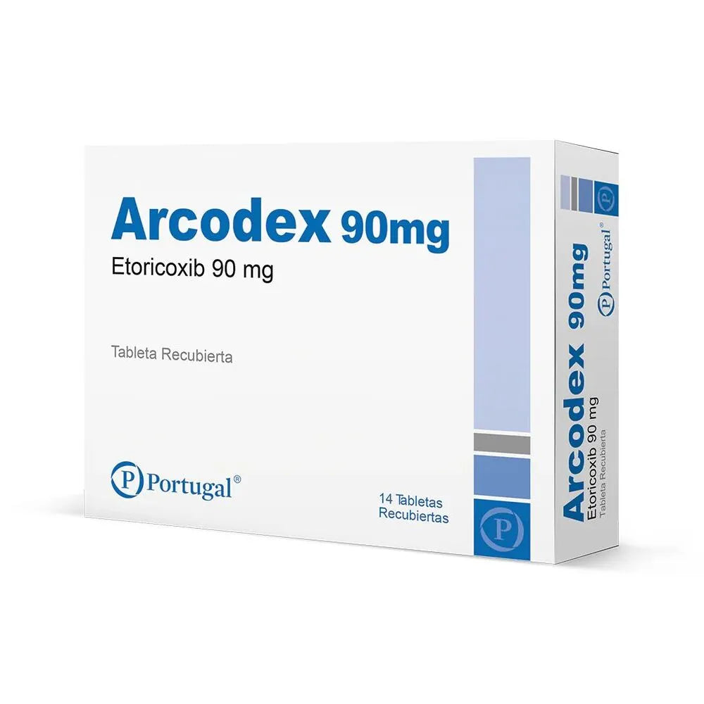 Arcodex 90 mg x 7 tabletas