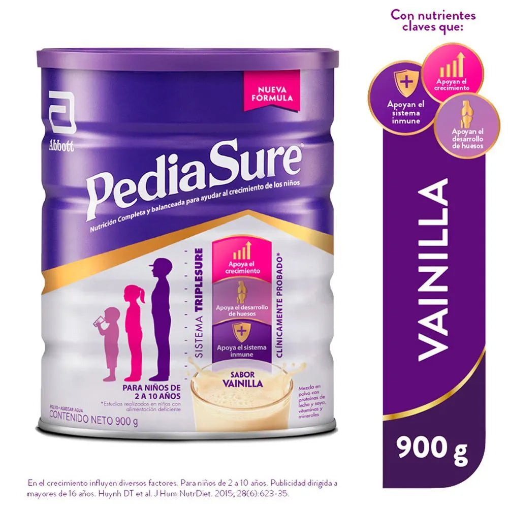 Pediasure Triple Sure Vainilla - Lata 900 g