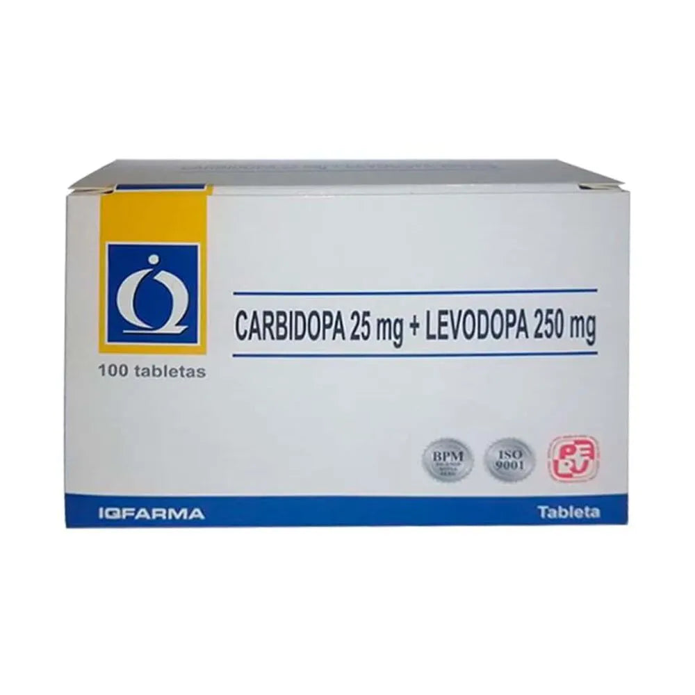 Carbidopa-Levodopa 25-250 Mg Tableta