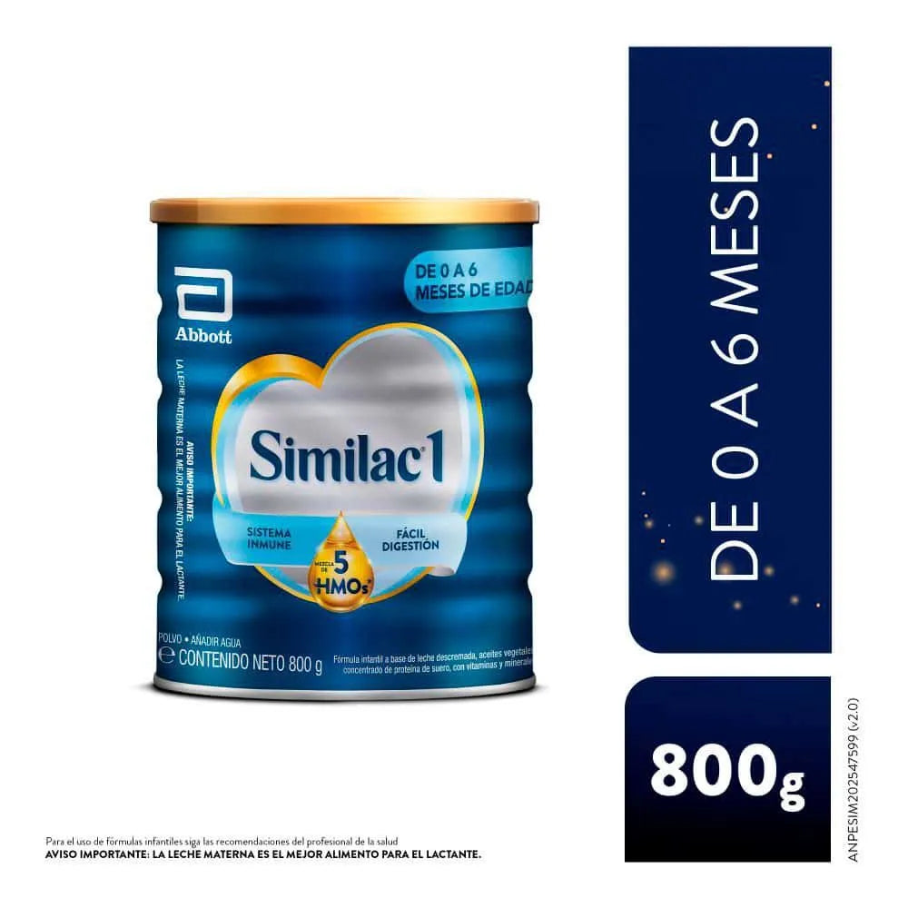 Similac 1 con Mezcla de 5HMOs Lata 800