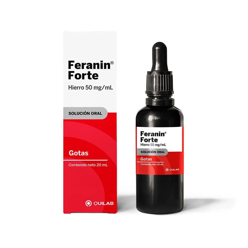Feranin Forte 50 mg/ml Solución Oral Gotas