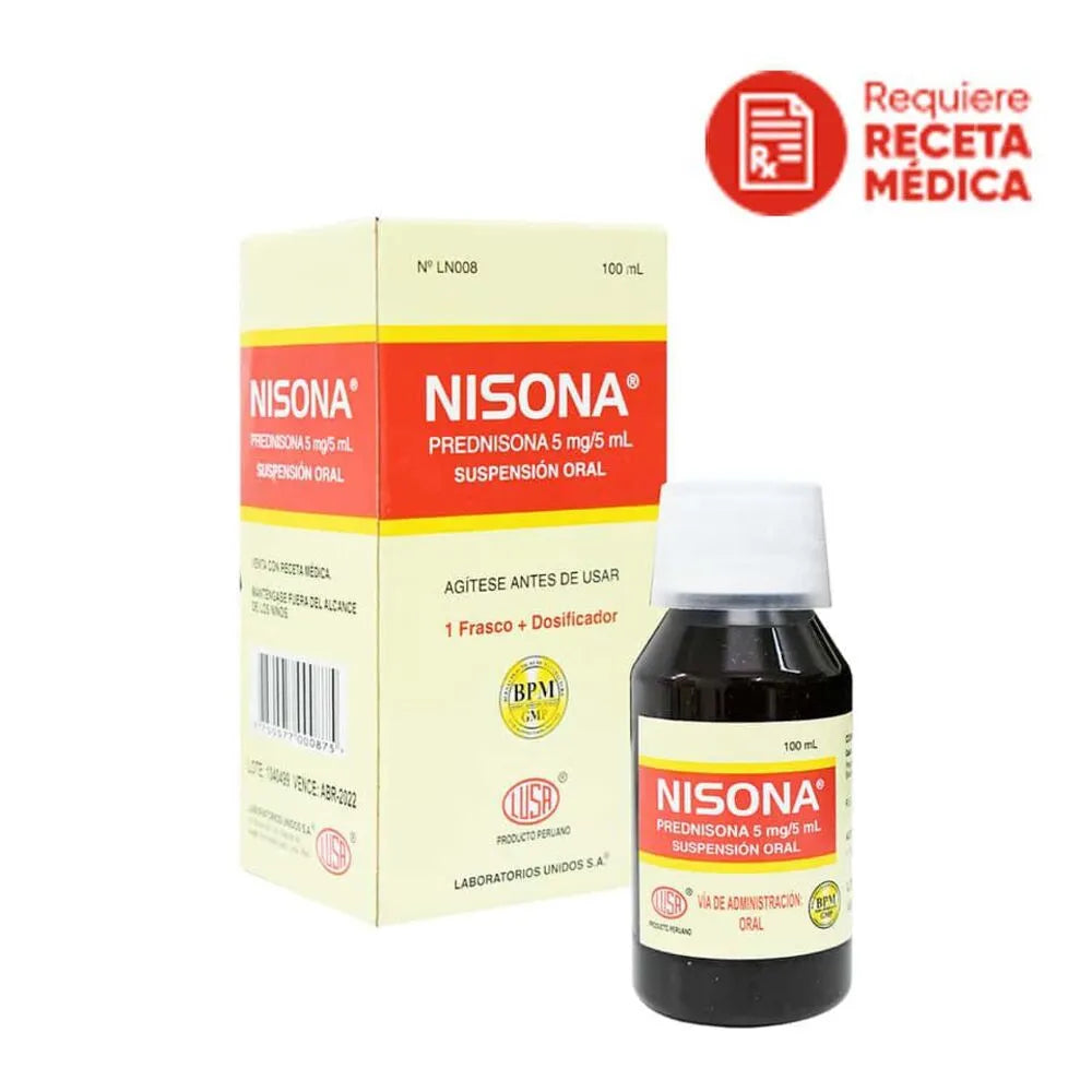 Nisona 5mg|5ml Suspensión Oral