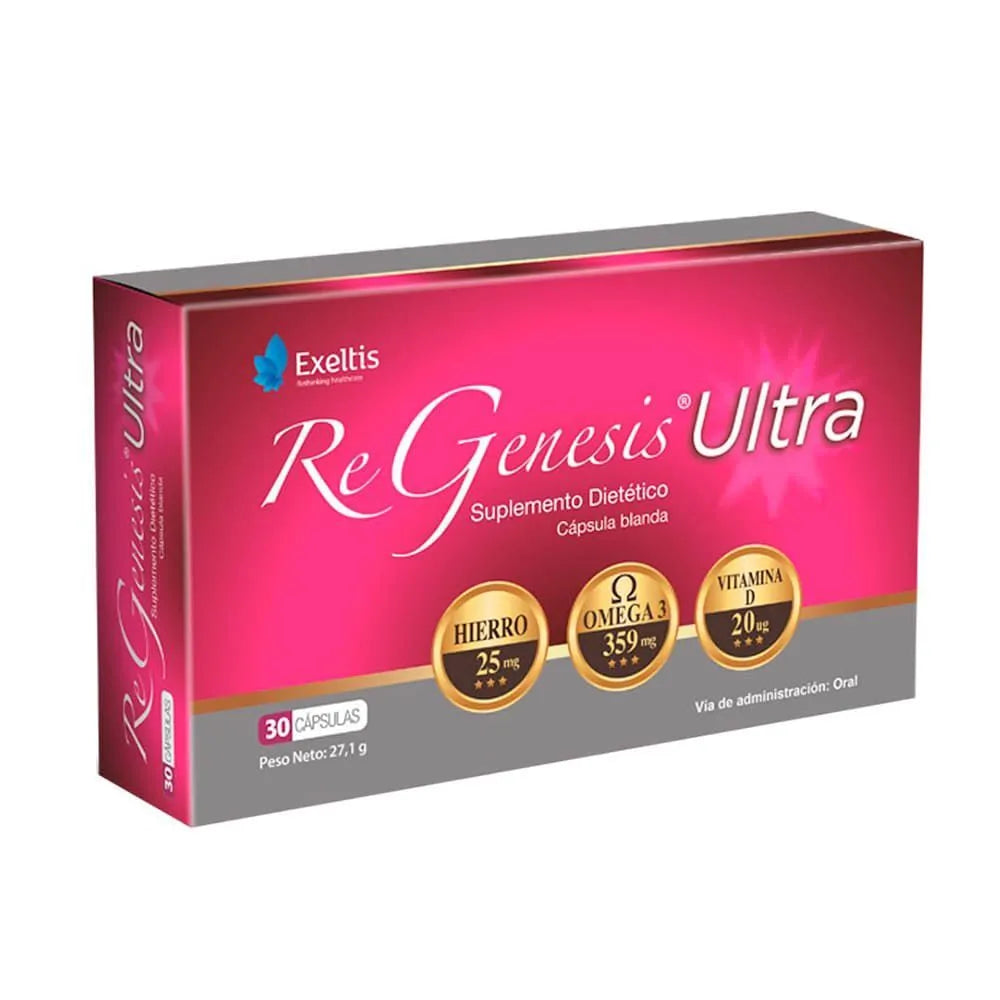 Regenesis Ultra Cápsulas - Caja 30 und