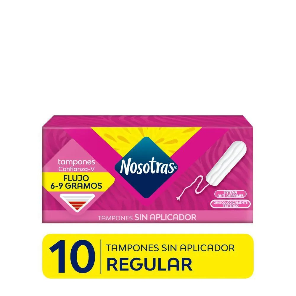 Nosotras Tampones Digital Regular x 10 Un
