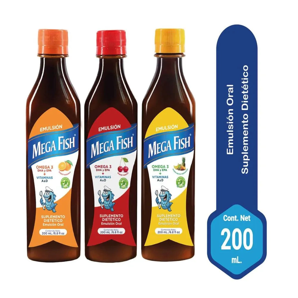 Mega Fish Emulsion Oral 200mL