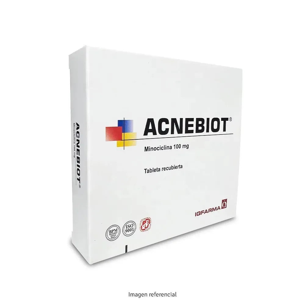 Acnebiot 100 mg Tabletas