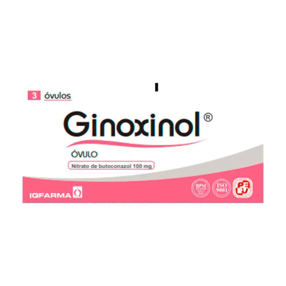 Ginoxinol 100mg óvulo
