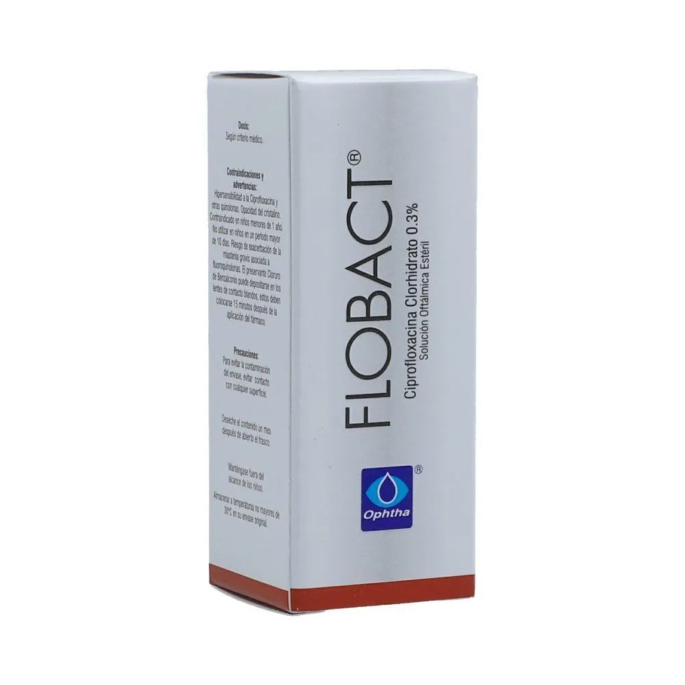 Flobact Solución Oftalmica Frasco X 5Ml