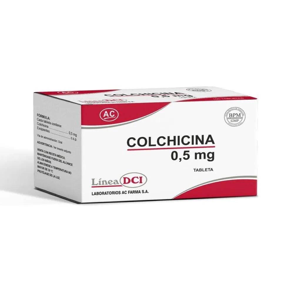 Colchicina 0.5 mg AC Tabletas