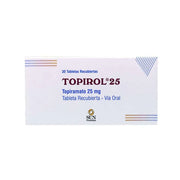 Topirol 25 mg Tableta Recubierta