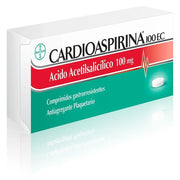 Cardioaspirina 100 mg Tabletas - Caja 20 und