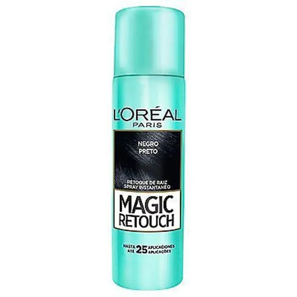 Tinte en Spray L'Oréal Paris Magic Retouch Negro – Envase 75 ml