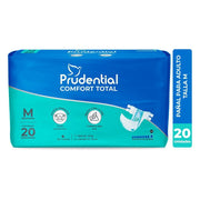 Pañales para Adulto Prudential Confort Total Talla M x 20unds