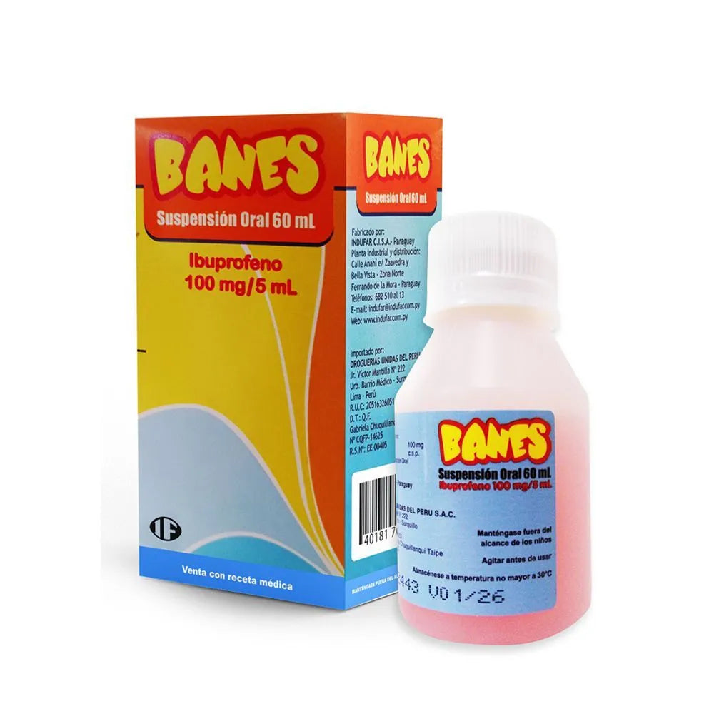 BANES 100 MG X 100 ML