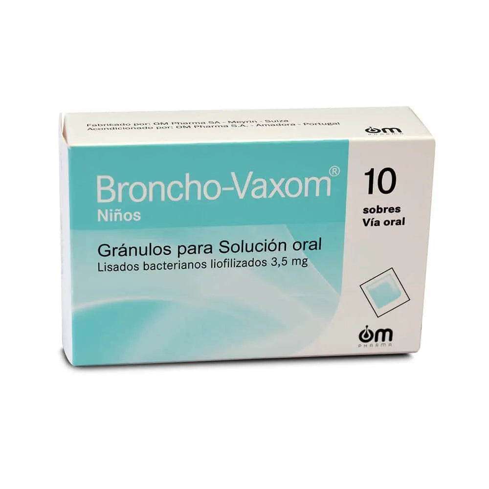 Broncho-Vaxom Niños Polvo Para Solución x 10 Un