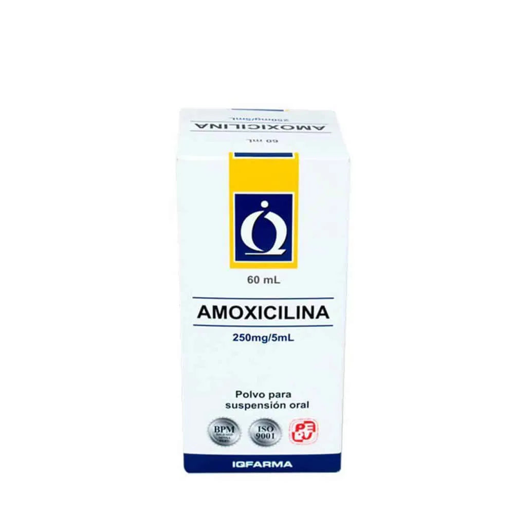 Amoxicilina 250mg X 60 ml