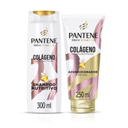 Pack Pantene Colágeno Shampoo 300 ml + Acondicionador 250 ml
