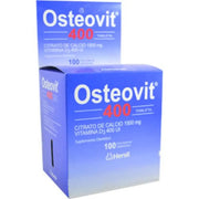 Osteovit 400 Citrato De Calcio Y Vitamina D3 X Tableta