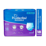 Prudential Invisible Ropa Interior Desechable Adultos Talla P/M