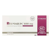 Reumaquin 400 mg Tabletas Caja 10 und
