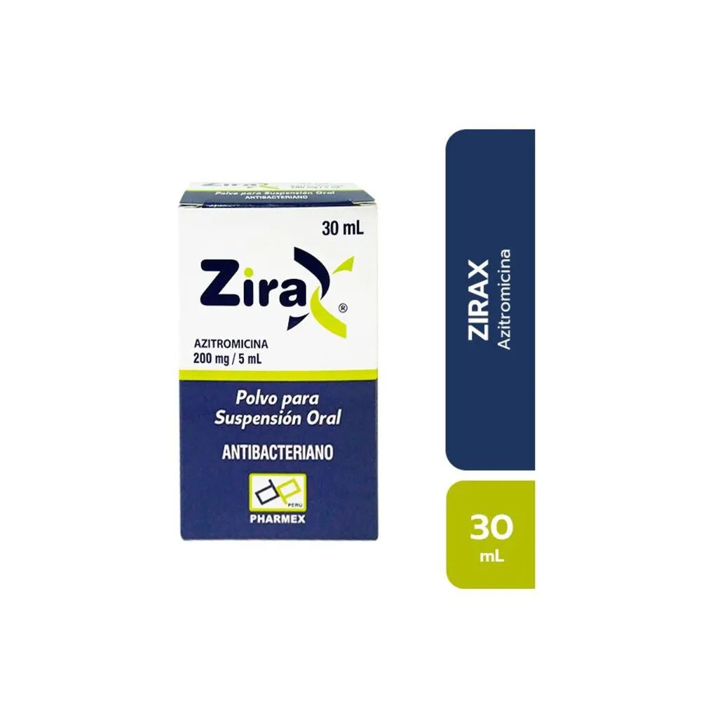 Zirax 200 mg/5ml Suspensión - Frasco 30 ml