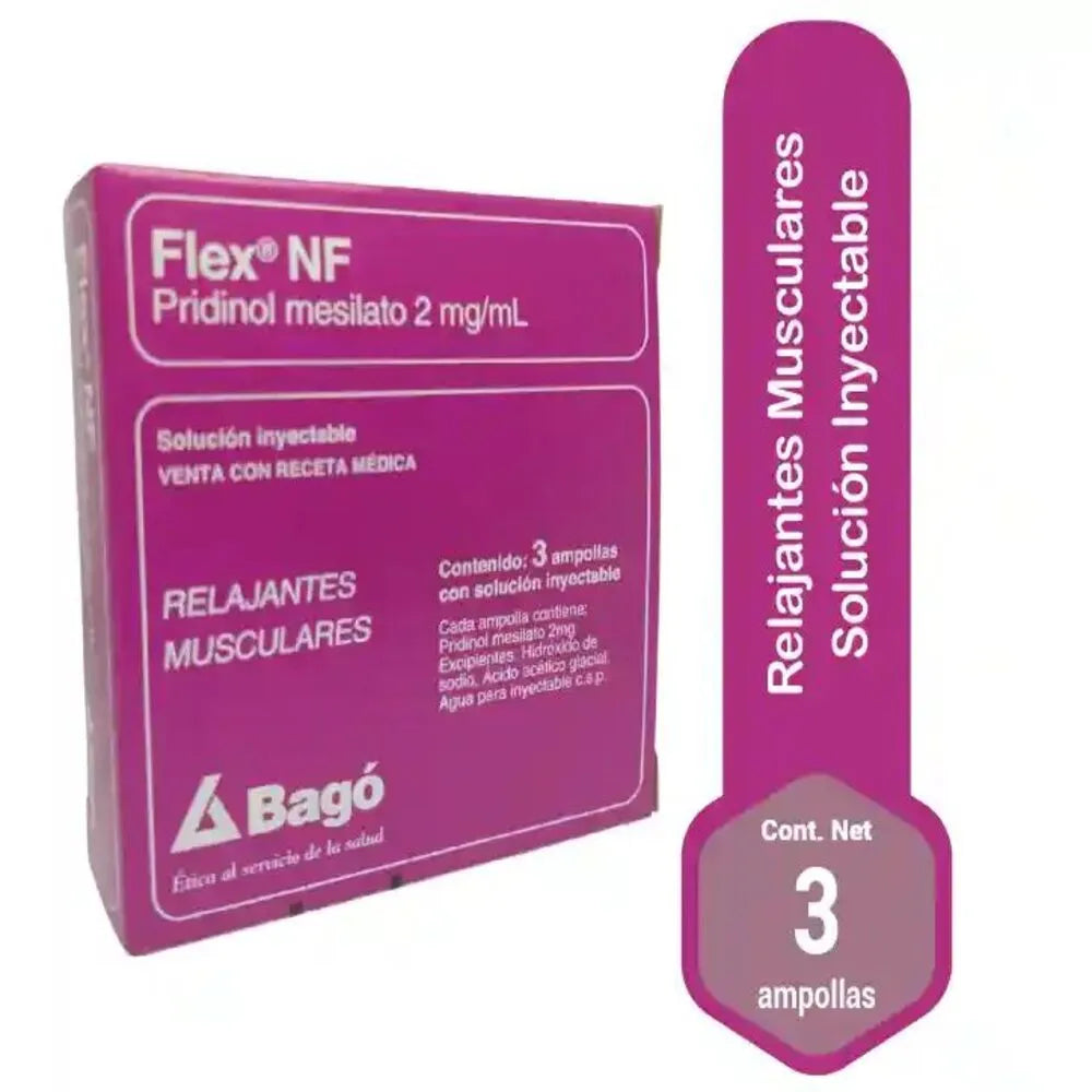 Flex NF 2 mg/ml Solución Inyectable - Caja 3 und