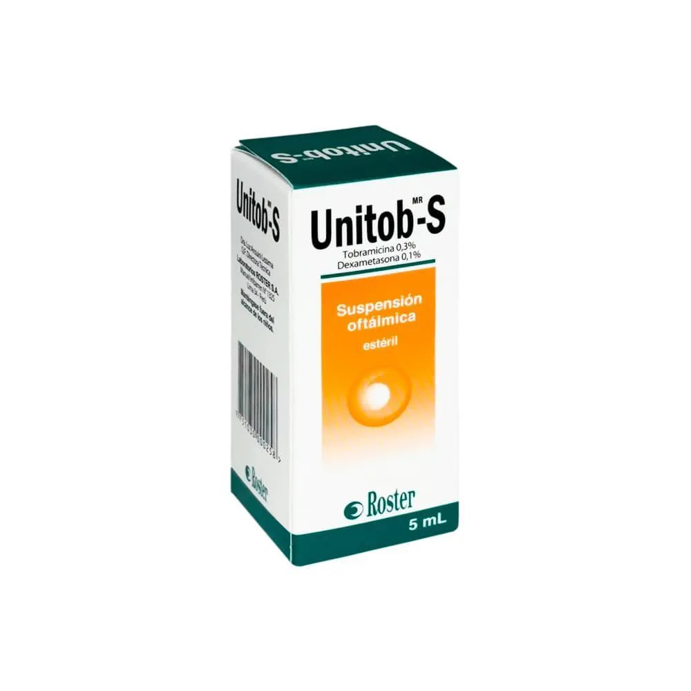 Unitob S 0.3% + 0.1% Suspensión Oftálmica