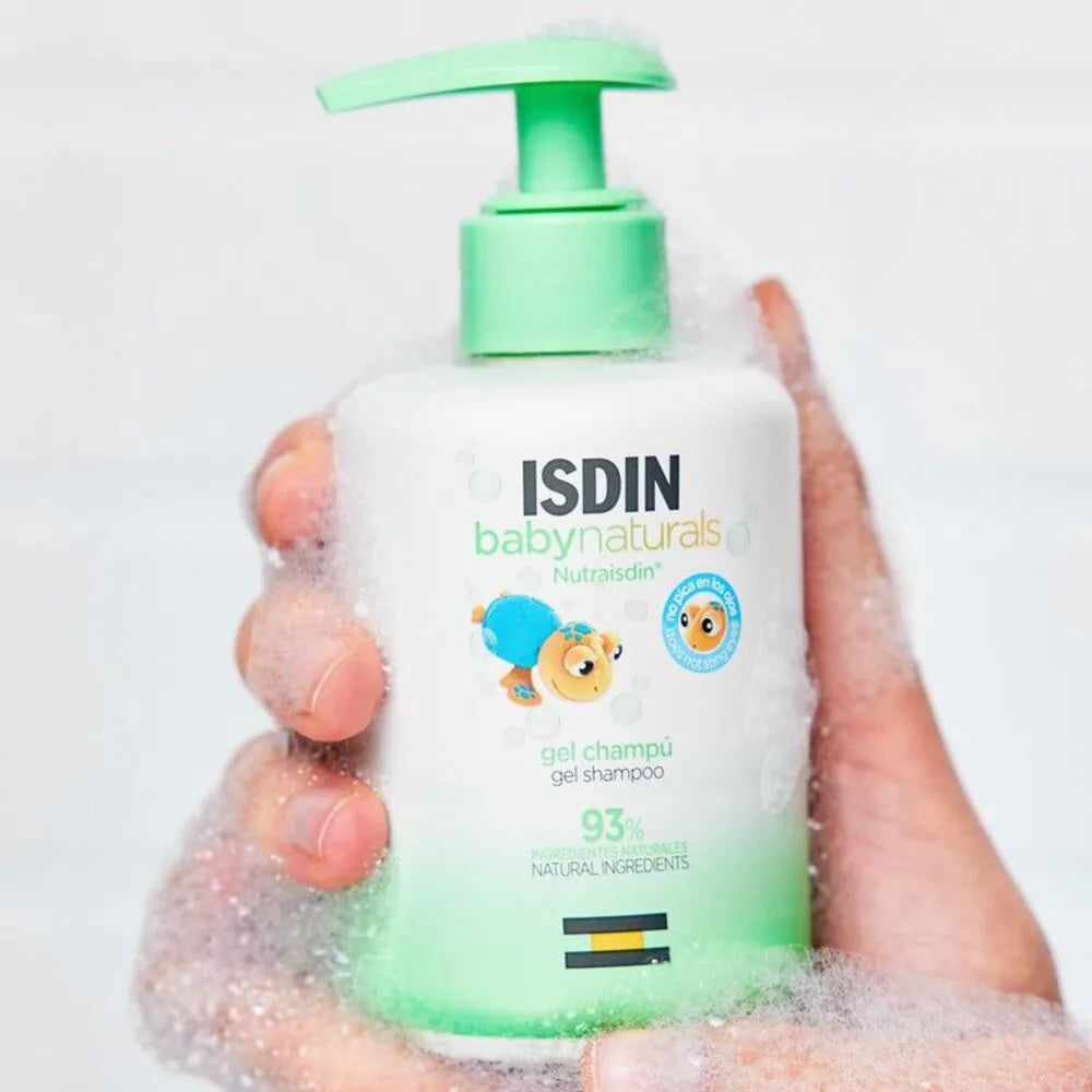 Isdin Baby Naturals Gel Champu x frasco 400 ml