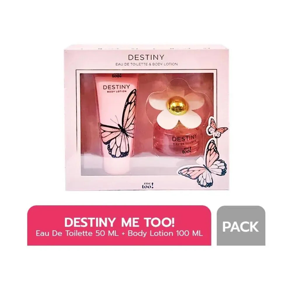 Me Too! Eau De Toilette 50 ML + Body Lotion Destiny 100 ML

