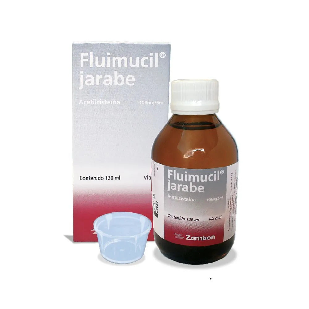 Fluimucil 100 mg/5 ml Jarabe