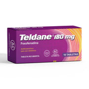 Teldane 180 mg X Caja 10 und