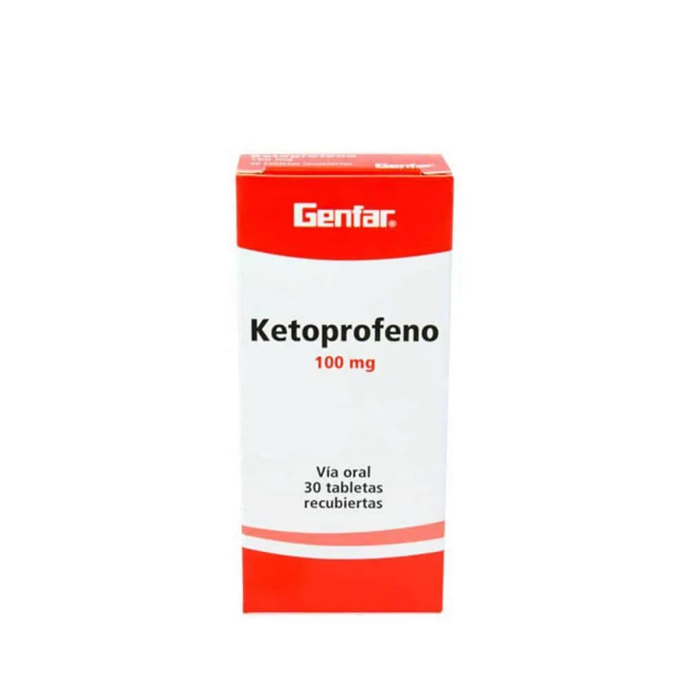 Ketoprofeno 100mg Tableta Recubierta