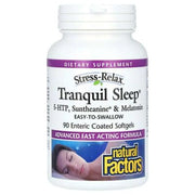 Natural Factors Stress-Relax Tranquil Sleep – 90 cápsulas blandas