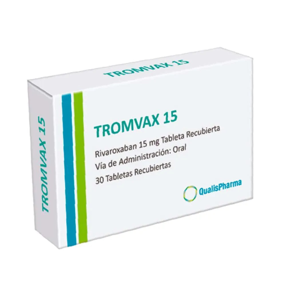 Tromvax 15 15mg Tableta Recubierta