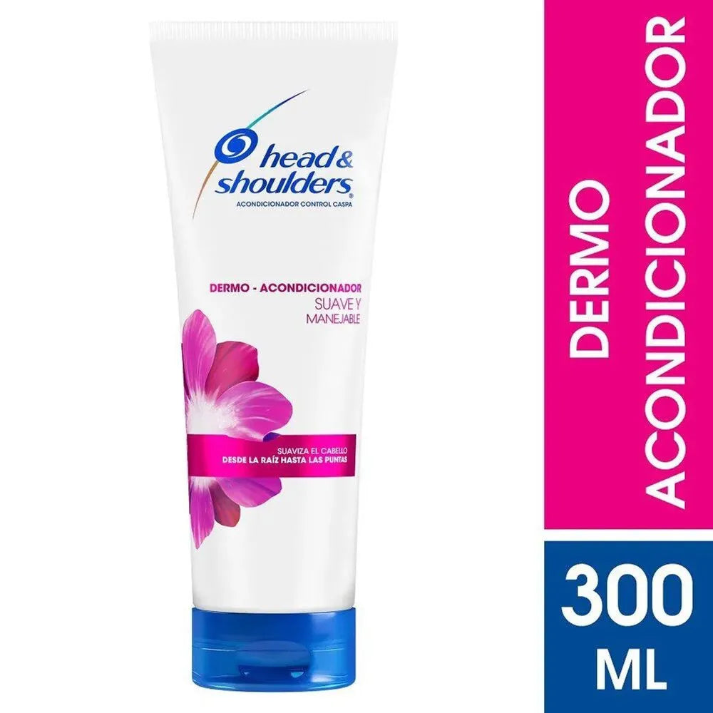 Dermo Acondicionador Head & Shoulders Suave Manejable Envase 300 ml