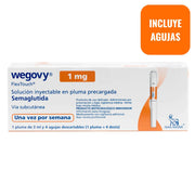 Wegovy 1 mg/3 ml Solución Inyectable