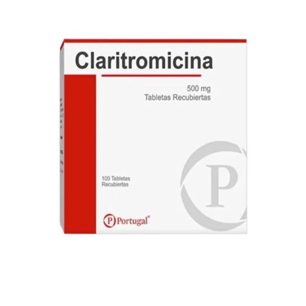 Claritromicina 500mg X 10 Tab