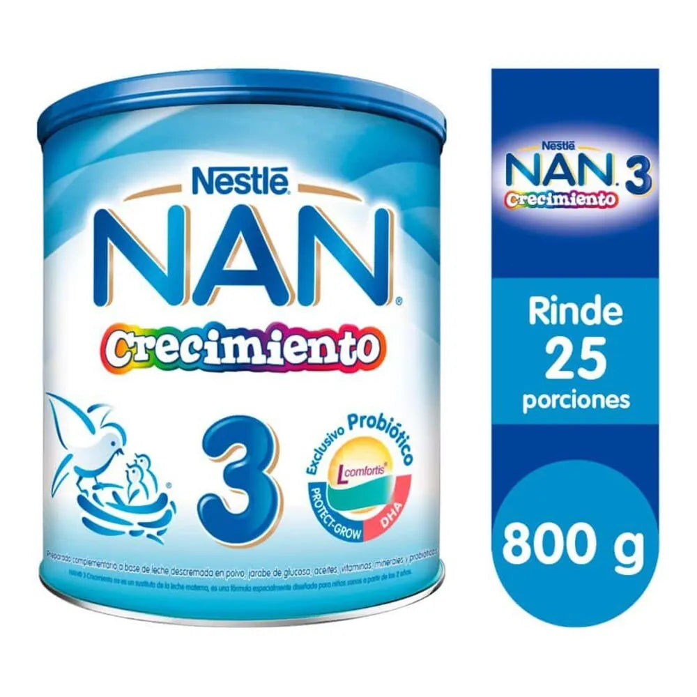 Nan 3 Crecimiento x 800 gr