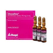 Dioxaflex 75 mg/3 ml Solución Inyectable por Unidad Caja x 3 ampollas