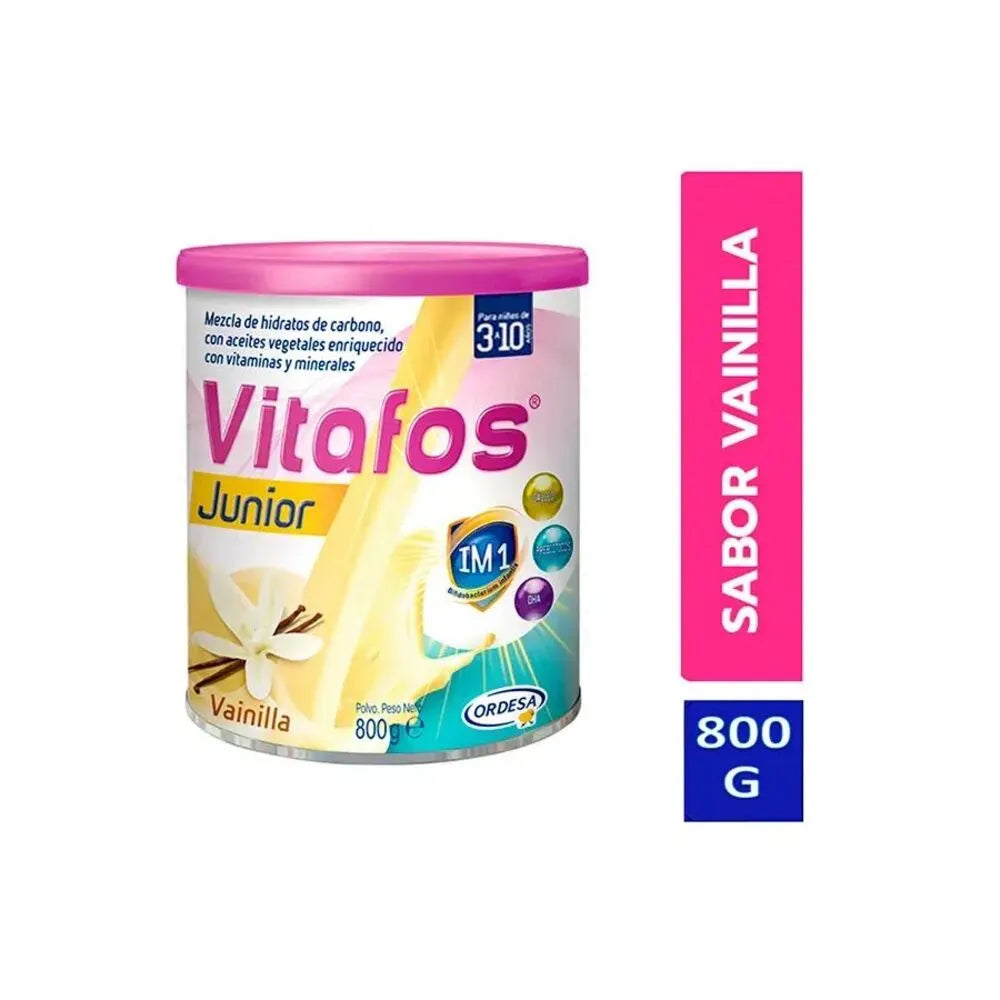 Vitafos Junior Sabor Vainilla – Lata 800 g