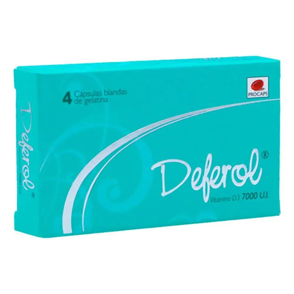 Deferol 7000UI Cápsula blanda