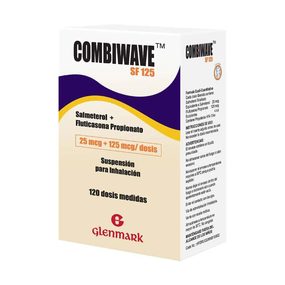 Combiwave SF125 Suspensión para Inhalación
