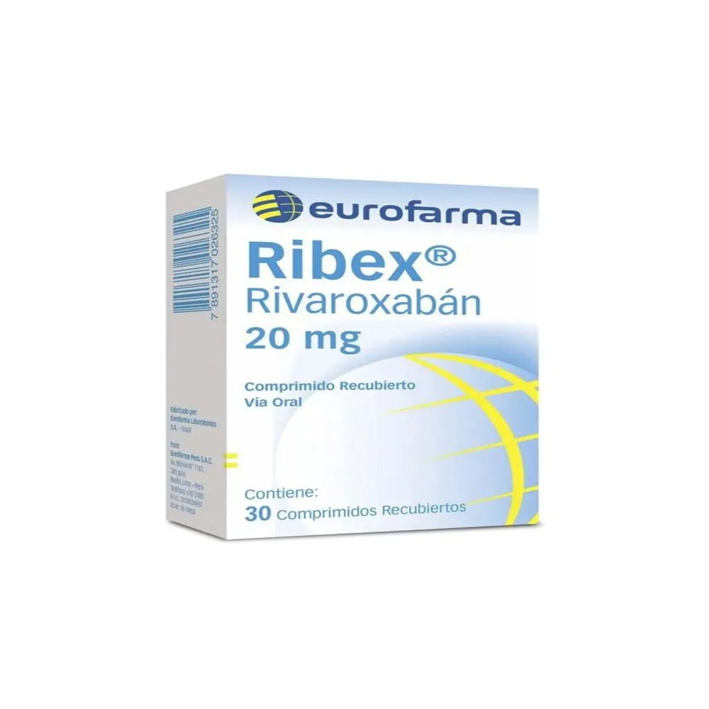 RIBEX 20 MG X 30 TAB