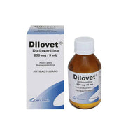 Dilovet 250mg/5ml Polvo para Suspensión oral Frasco 80 ml