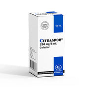 Cefraspor 250mg/5ml Polvo para Suspensión Oral Frasco 75 ml