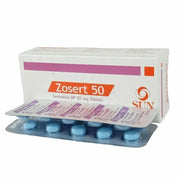 Zosert 50 mg, Sertaline 50mg Tab


