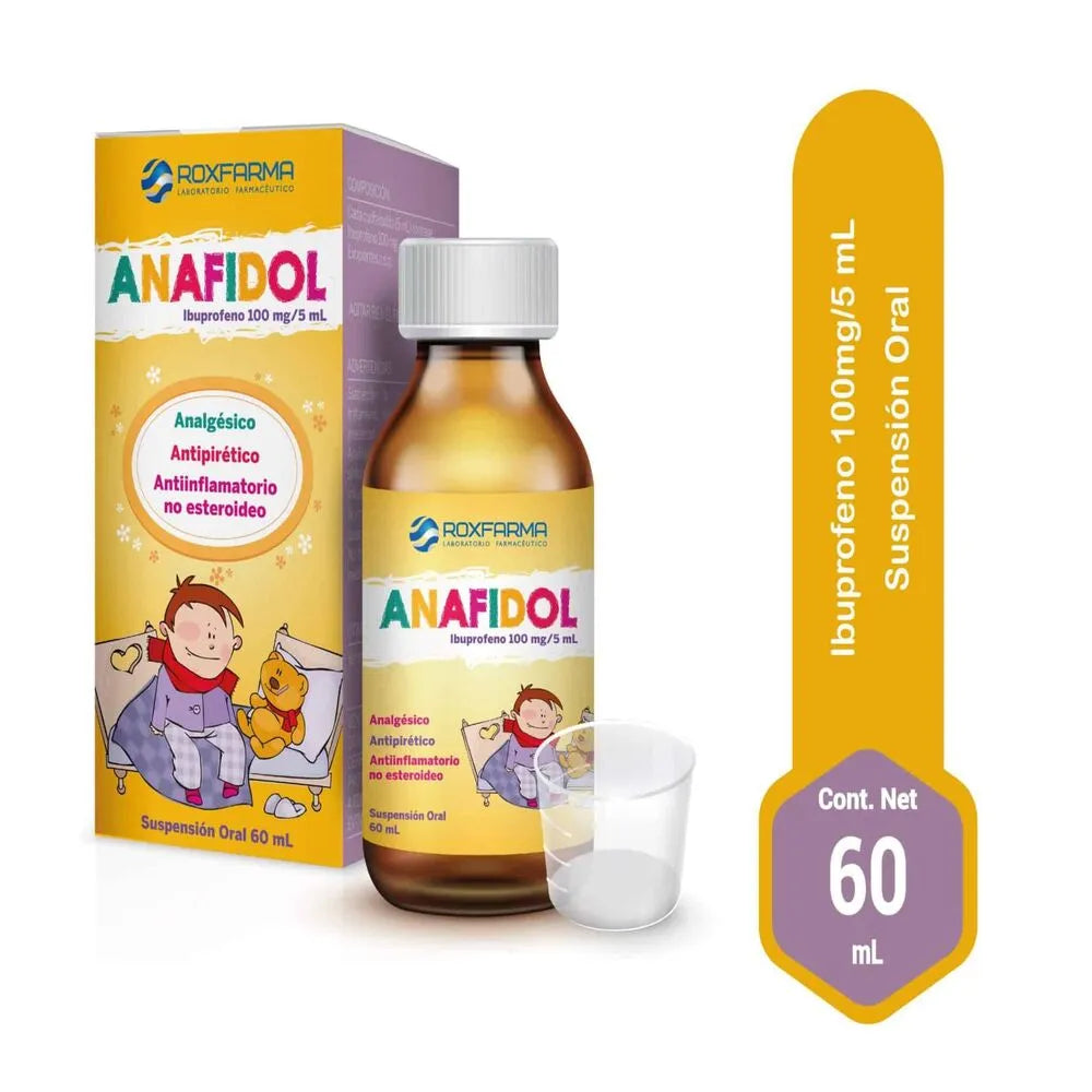 Anafidol 100Mg/5Ml Jbe X 60 Ml