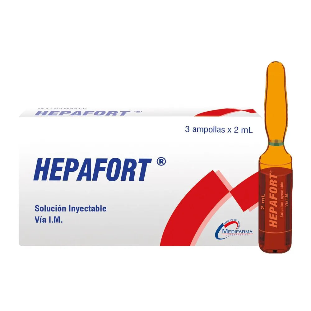 Hepafort I.M.- Caja 3 Ampollas