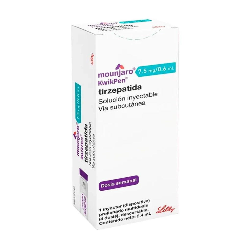 Mounjaro 7.5mg/0.6ml Solución Inyectable