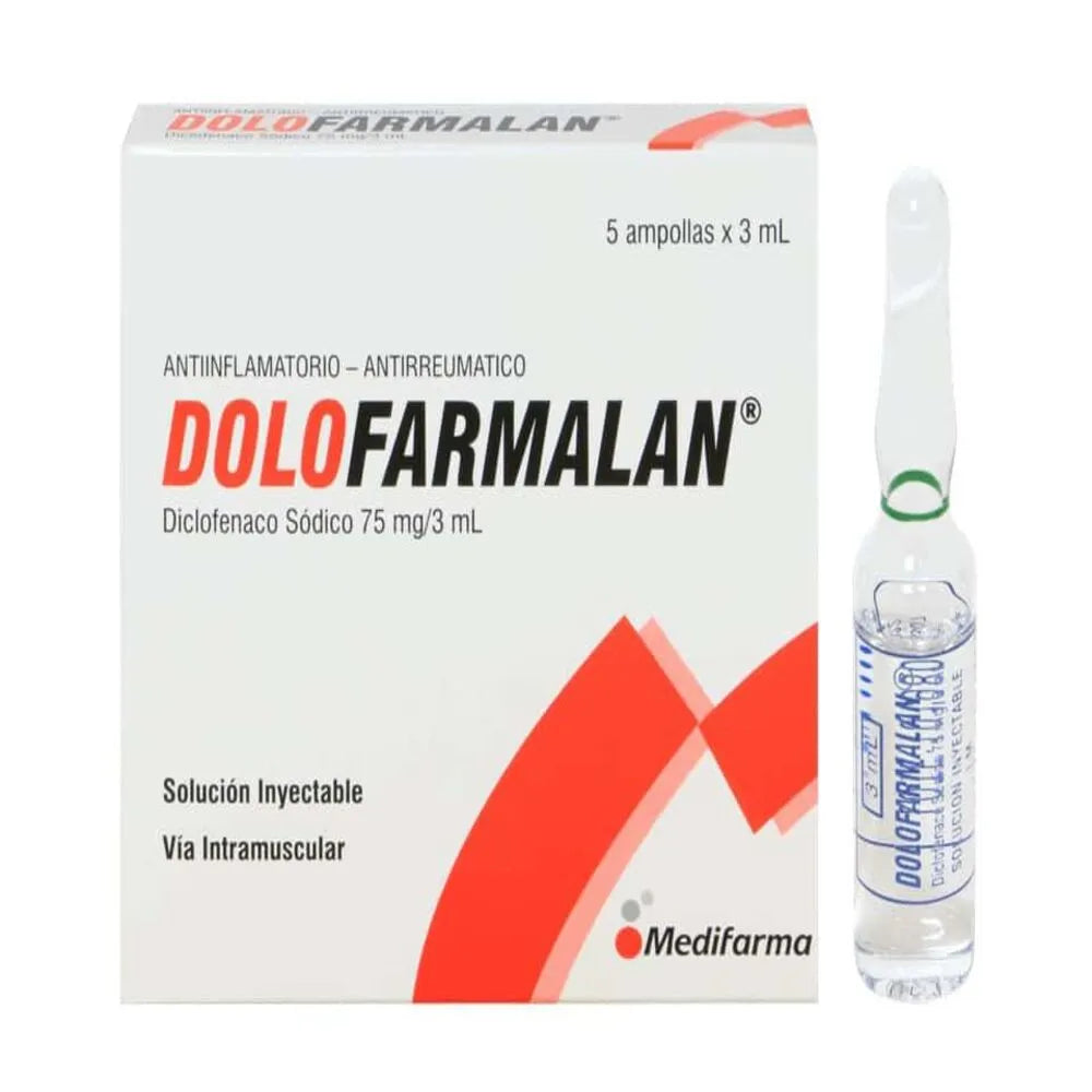 DoloFarmalan 75 Mg/3Ml Solución Inyectable